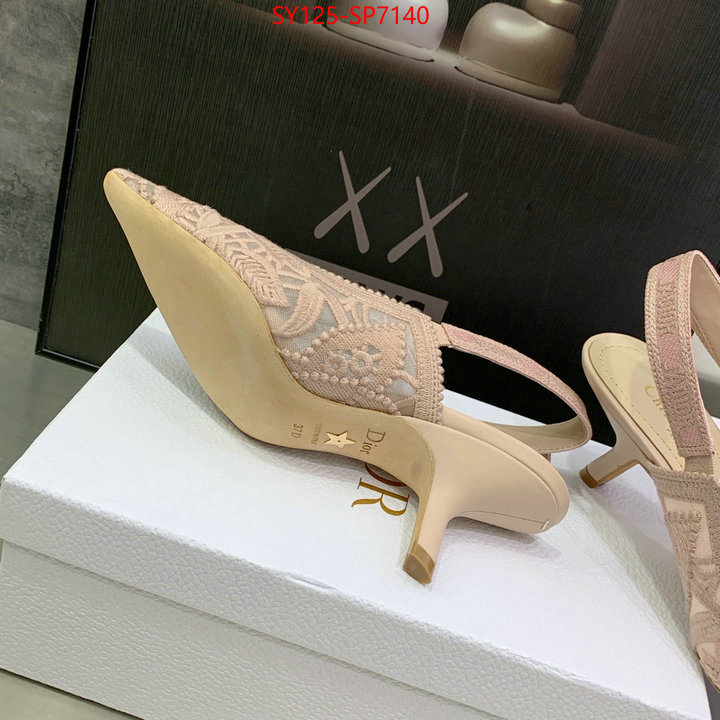 Women Shoes-Dior,quality replica , ID: SP7140,$: 125USD