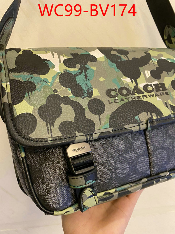 Coach Bags(4A)-Diagonal,high quality customize ,ID: BV174,$: 99USD