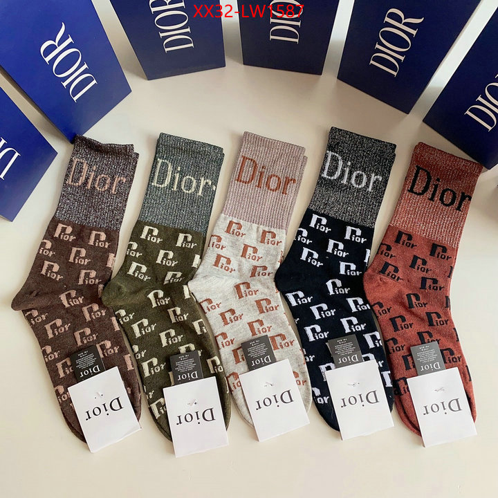 Sock-Dior,cheap replica , ID: LW1587,$: 32USD