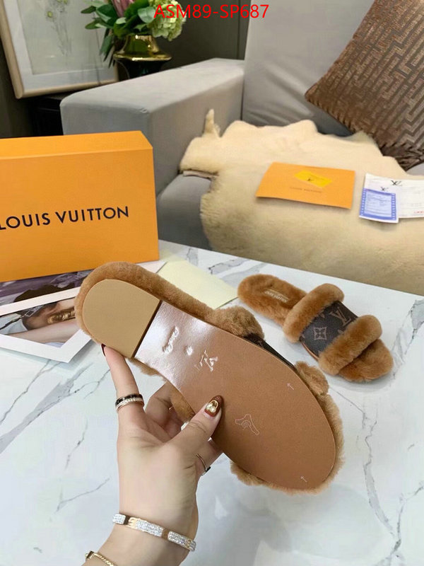 Women Shoes-LV,cheap high quality replica , ID:SP687,$: 89USD