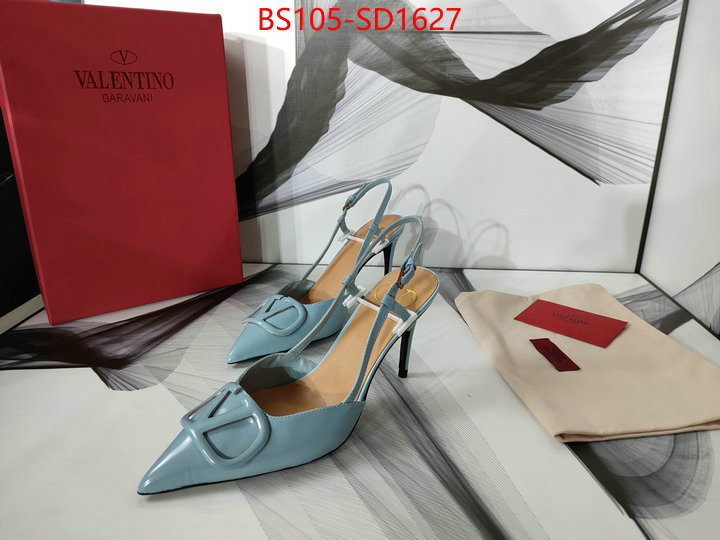 Women Shoes-Valentino,2023 replica wholesale cheap sales online , ID: SD1627,$: 105USD