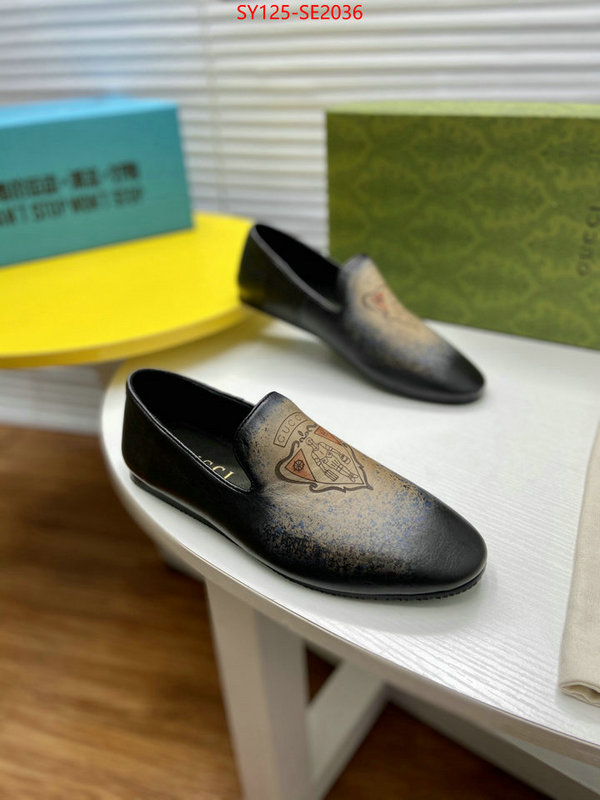 Men Shoes-Gucci,shop cheap high quality 1:1 replica , ID: SE2036,$: 125USD