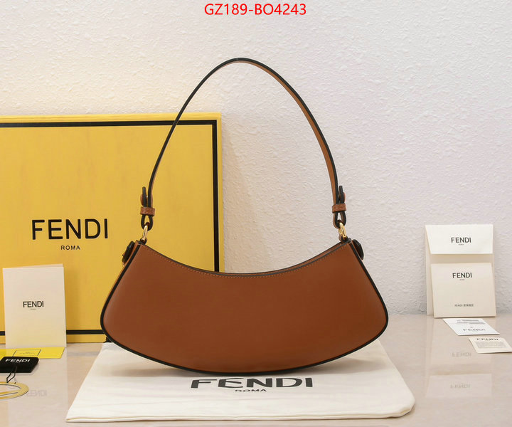 Fendi Bags(TOP)-Handbag-,fake designer ,ID: BO4243,$: 189USD