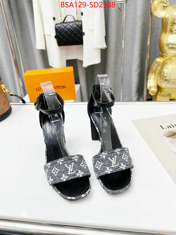 Women Shoes-LV,fake designer , ID: SD2388,$: 129USD