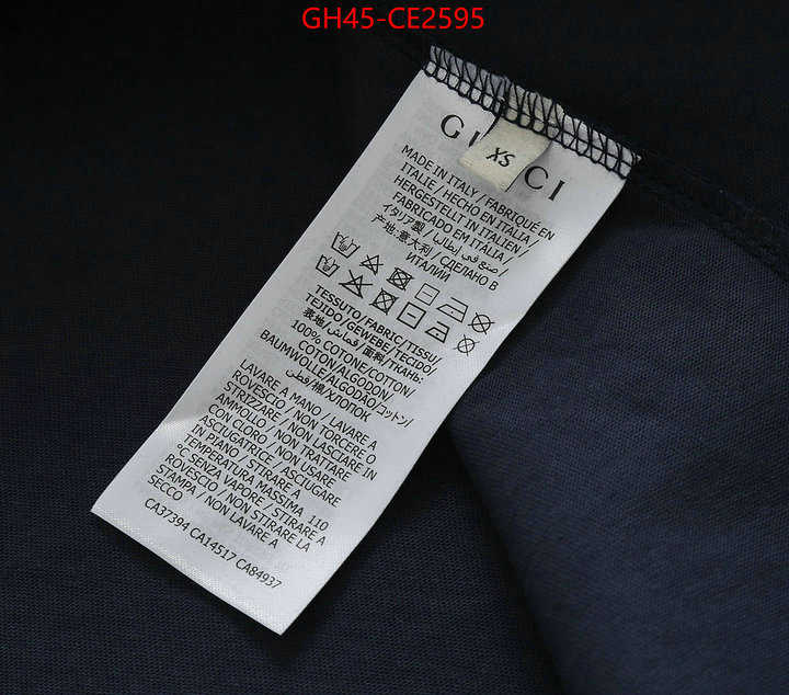 Clothing-Gucci,copy aaaaa , ID: CE2595,$: 45USD