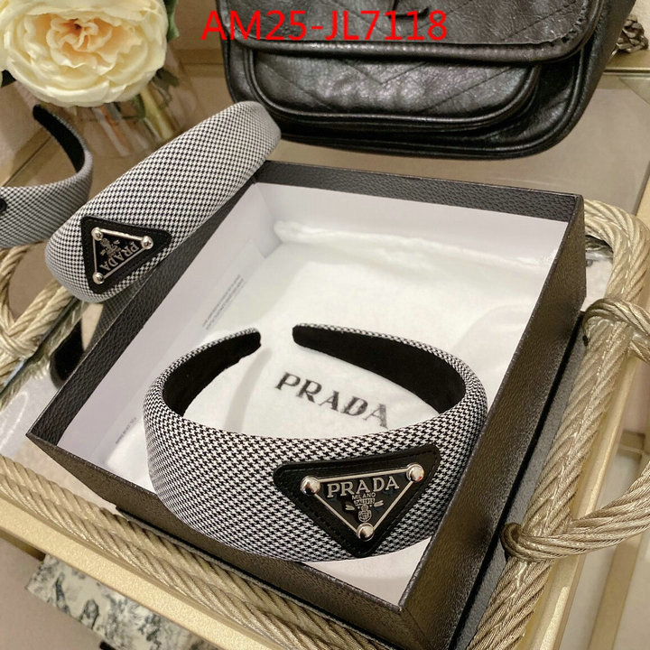 Hair band-Prada,luxury , ID: JL7118,$: 25USD