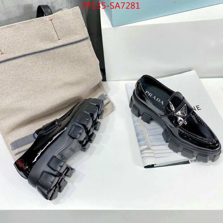 Women Shoes-Prada,fake , ID: SA7281,$: 135USD