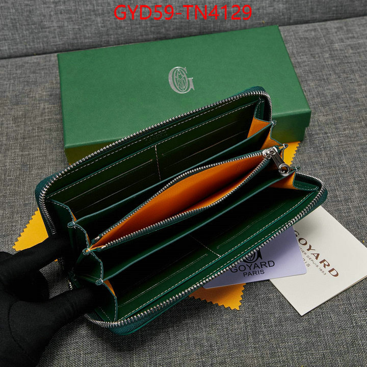 Goyard Bags(4A)-Wallet,aaaaa replica designer ,ID: TN4129,$: 59USD