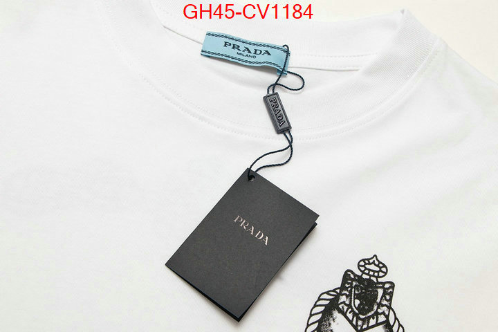 Clothing-Prada,website to buy replica , ID: CV1184,$: 45USD