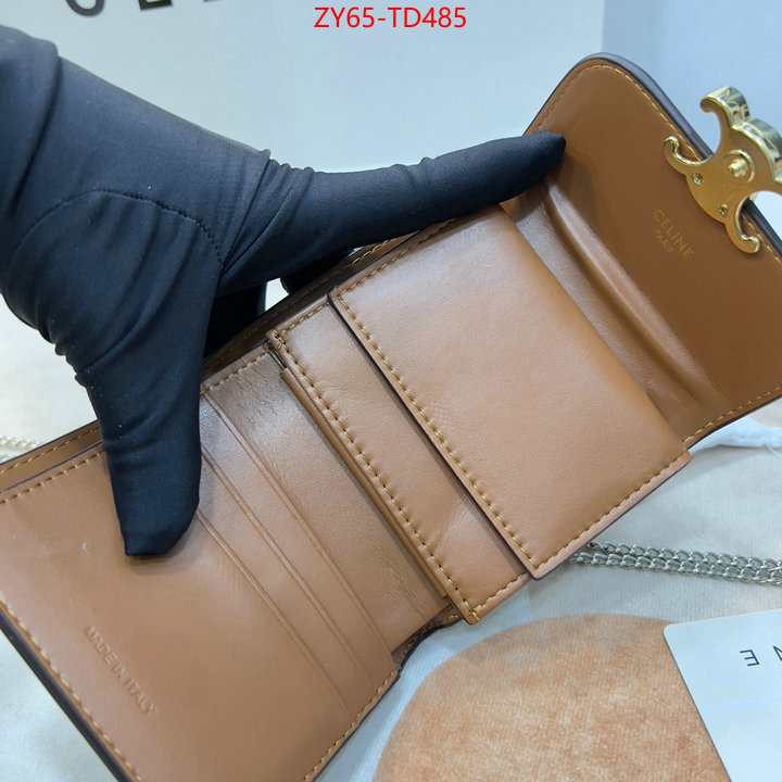 CELINE Bags(4A)-Wallet,luxury cheap replica ,ID: TD485,$: 65USD