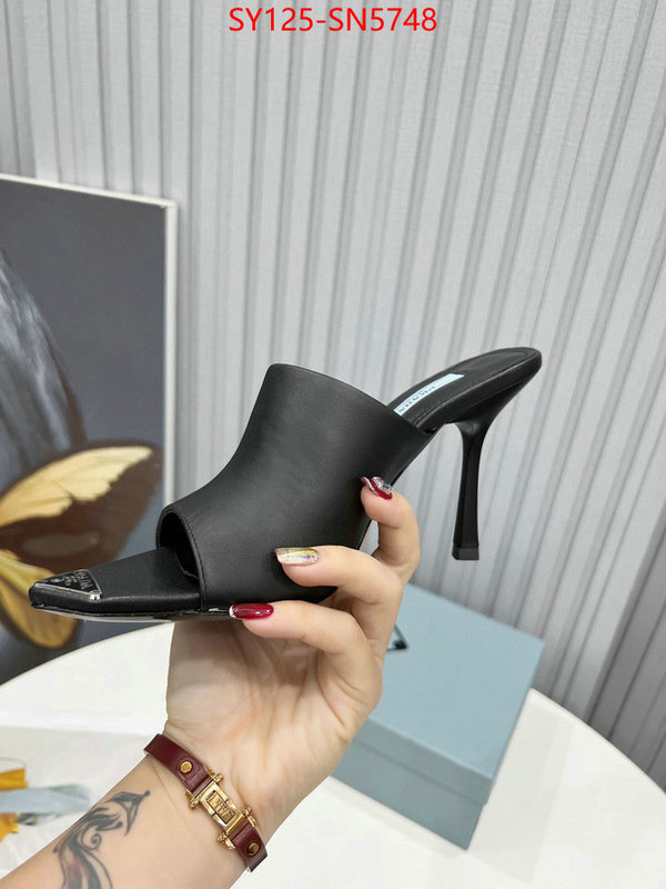 Women Shoes-Prada,aaaaa+ replica designer , ID: SN5748,$: 125USD