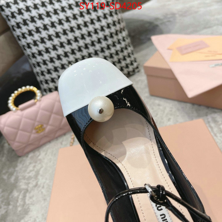 Women Shoes-Miu Miu,replica sale online , ID: SD4205,$: 119USD