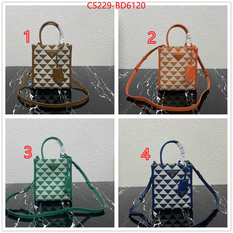 Prada Bags(TOP)-Diagonal-,ID: BD6120,$: 229USD