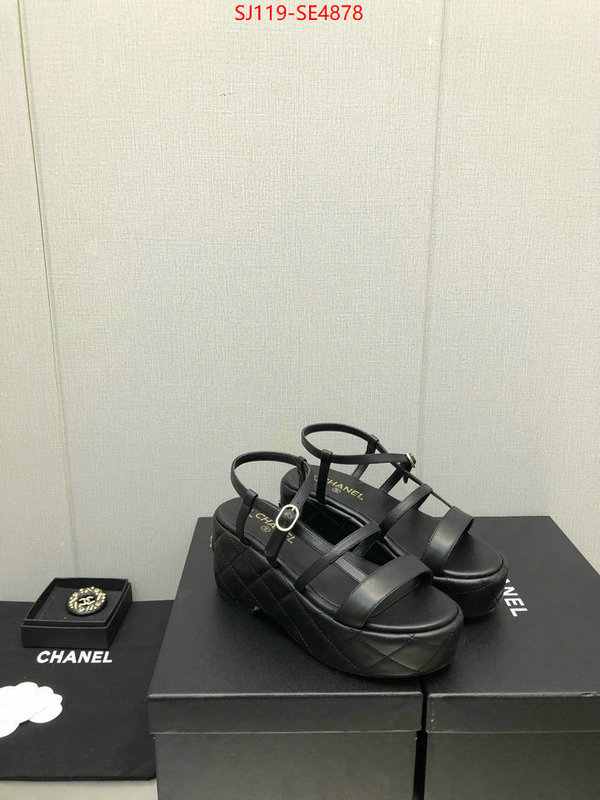 Women Shoes-Chanel,quality replica , ID: SE4878,$: 119USD