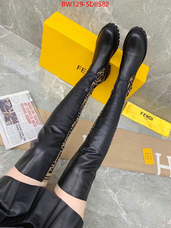 Women Shoes-Fendi,replica , ID: SD8582,$: 129USD