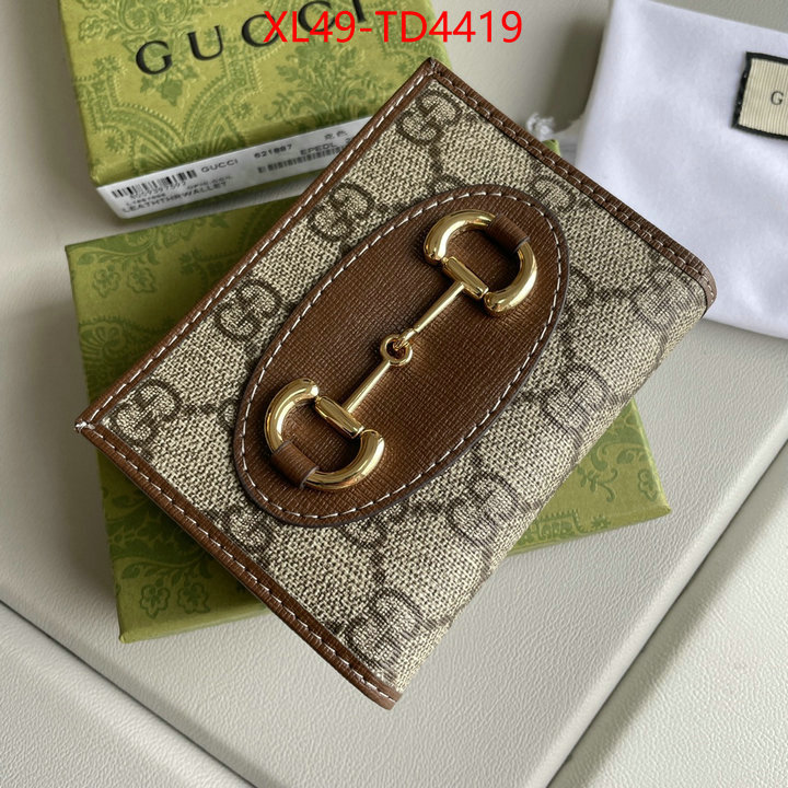 Gucci Bags(4A)-Wallet-,china sale ,ID: TD4419,$: 49USD