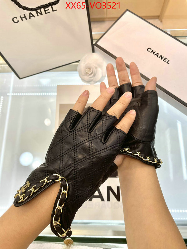 Gloves-Chanel,shop cheap high quality 1:1 replica , ID: VO3521,$: 65USD