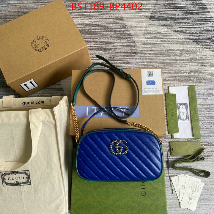 Gucci Bags(TOP)-Marmont,fake cheap best online ,ID: BP4402,$: 189USD