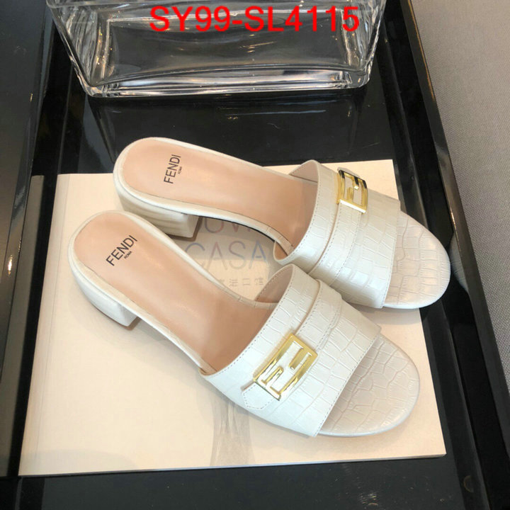 Women Shoes-Fendi,luxury cheap replica , ID: SL4115,$: 99USD