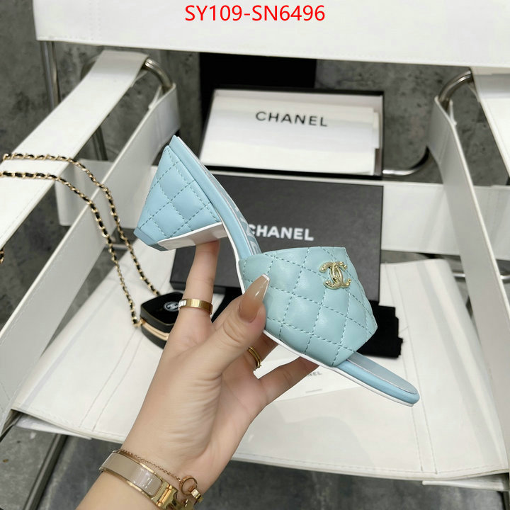 Women Shoes-Chanel,top designer replica , ID: SN6496,$: 109USD