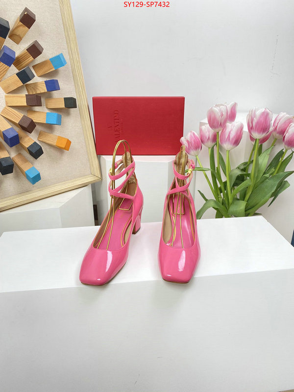 Women Shoes-Valentino,top quality designer replica , ID: SP7432,$: 129USD