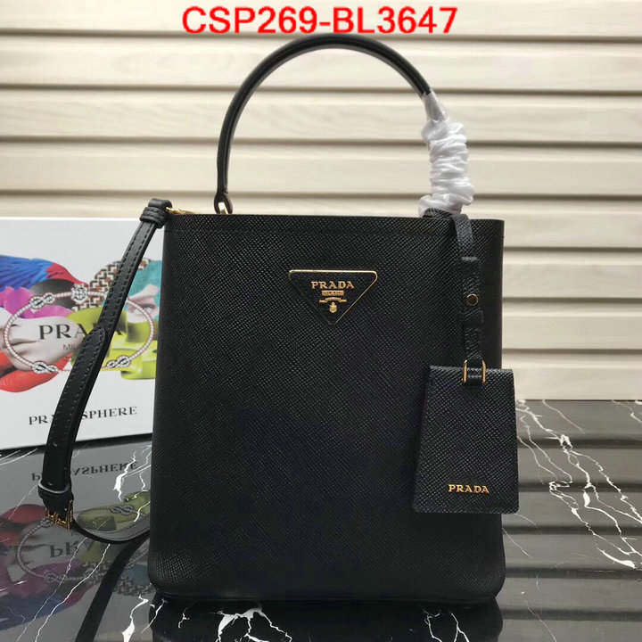 Prada Bags(TOP)-Diagonal-,ID: BL3647,$: 269USD