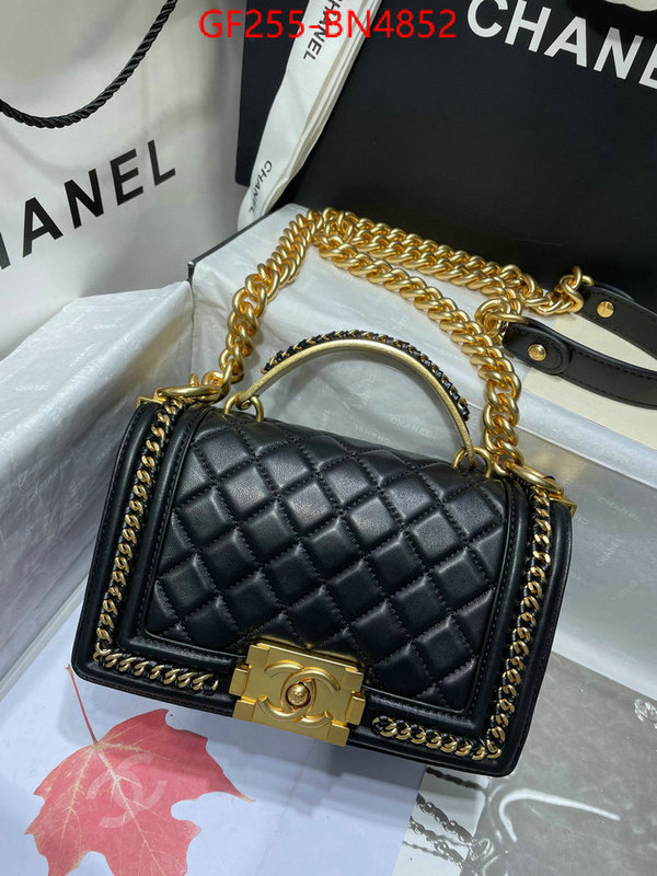 Chanel Bags(TOP)-Le Boy,ID: BN4852,$: 255USD