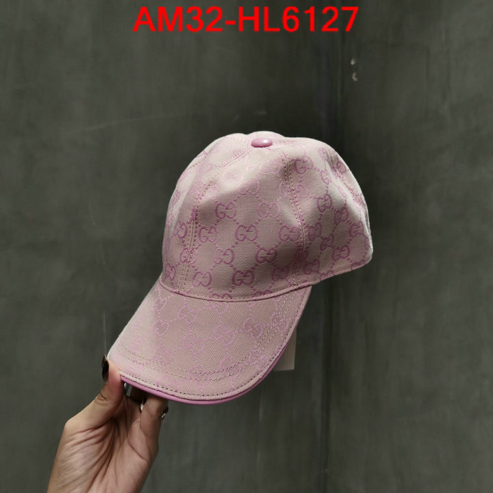 Cap (Hat)-Gucci,aaaaa quality replica , ID: HL6127,$: 32USD