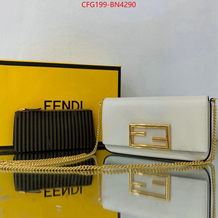 Fendi Bags(TOP)-Baguette,replica 2023 perfect luxury ,ID: BN4290,$: 199USD