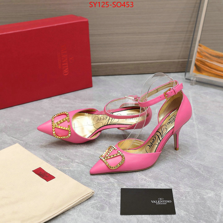 Women Shoes-Valentino,aaaaa+ class replica , ID: SO453,$: 125USD