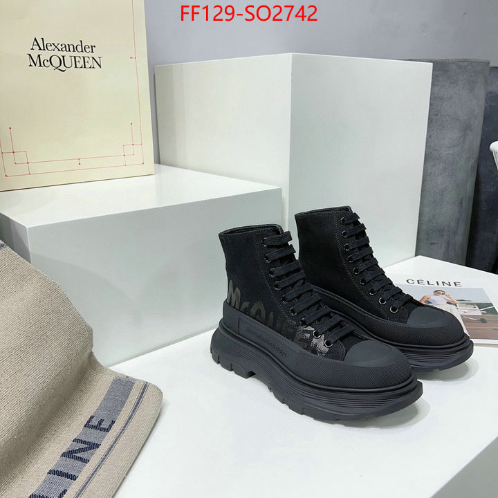 Women Shoes-Alexander McQueen,2023 aaaaa replica 1st copy , ID: SO2742,$: 129USD