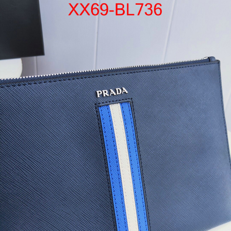 Prada Bags(TOP)-Clutch-,ID: BL736,$:69USD