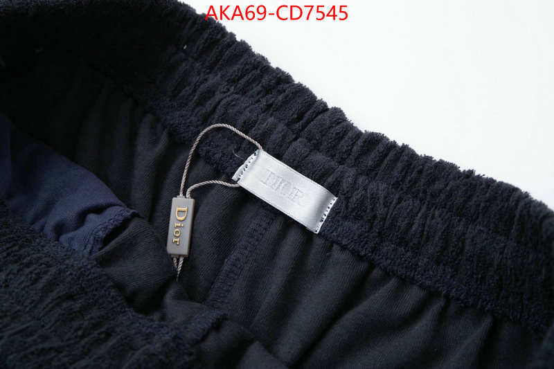 Clothing-Dior,quality replica , ID: CD7545,$: 69USD