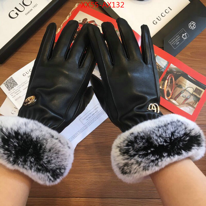 Gloves-Gucci,quality replica , ID: AX132,$: 55USD