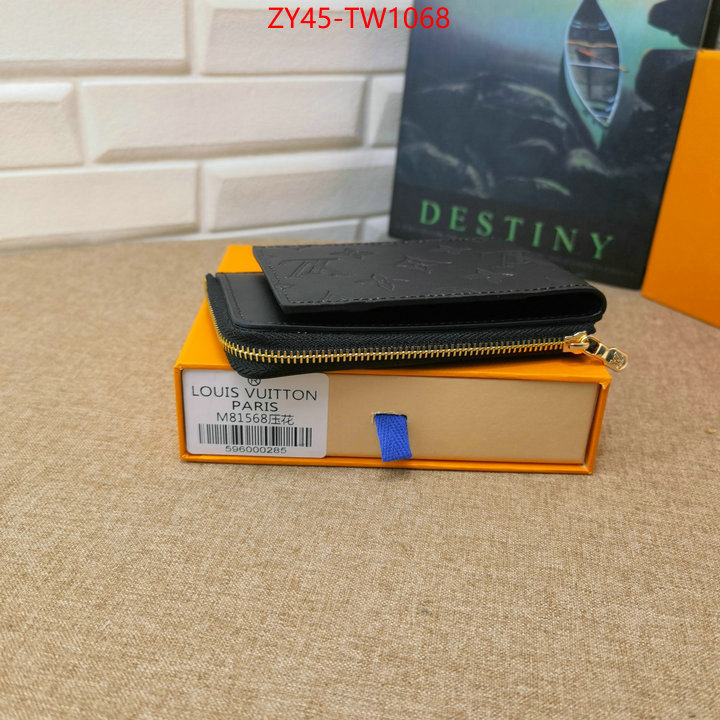 LV Bags(4A)-Wallet,best capucines replica ,ID: CW1068,$: 45USD