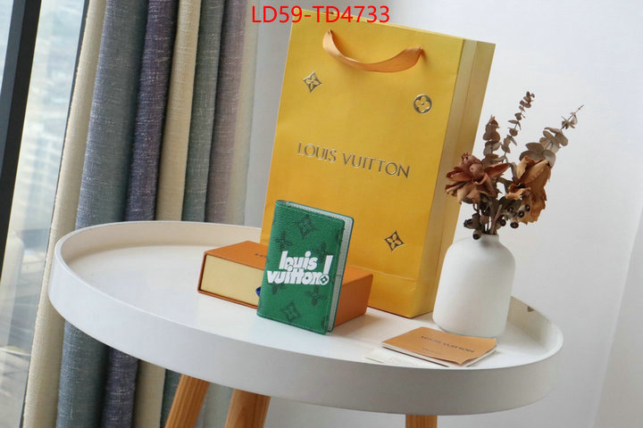 LV Bags(TOP)-Wallet,ID: TD4733,$: 59USD