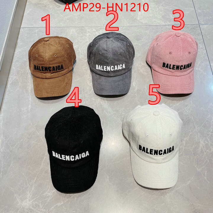 Cap (Hat)-Balenciaga,buy high quality cheap hot replica , ID: HN1210,$: 29USD