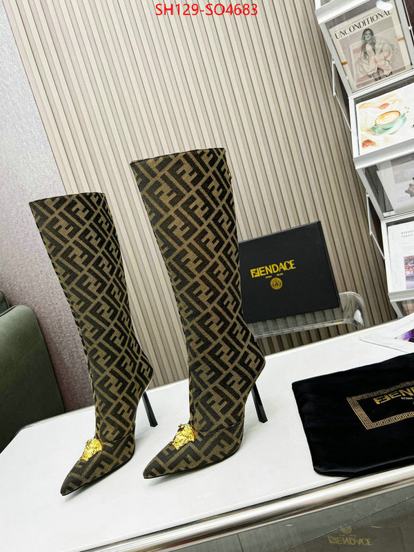 Women Shoes-Fendi,top 1:1 replica , ID: SO4683,$: 129USD