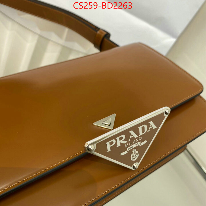 Prada Bags(TOP)-Diagonal-,ID: BD2263,$: 259USD