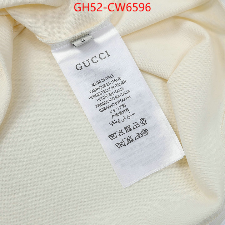 Clothing-Gucci,replica aaaaa+ designer , ID: CW6596,$: 52USD