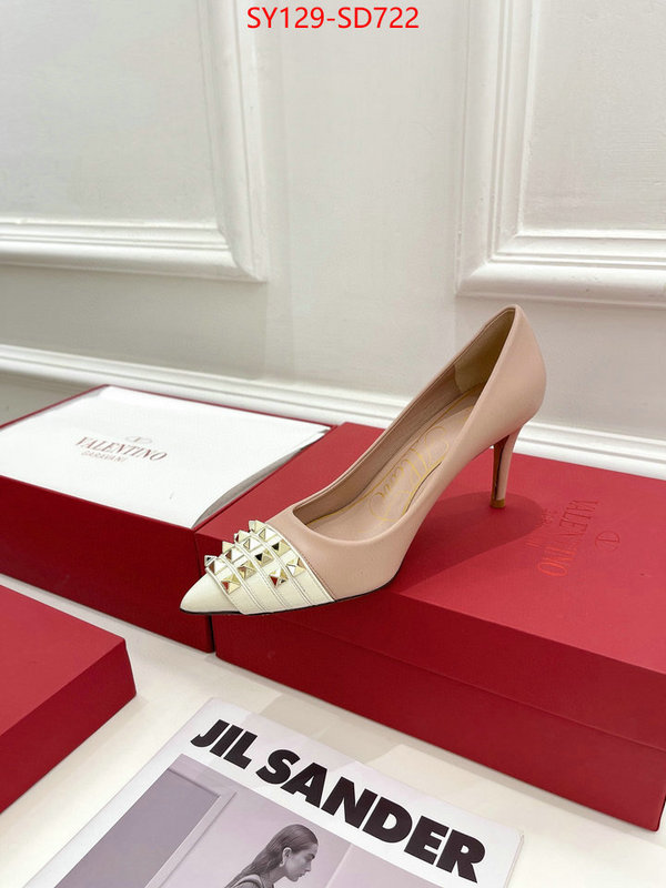 Women Shoes-Valentino,2023 replica wholesale cheap sales online , ID: SD722,$: 129USD