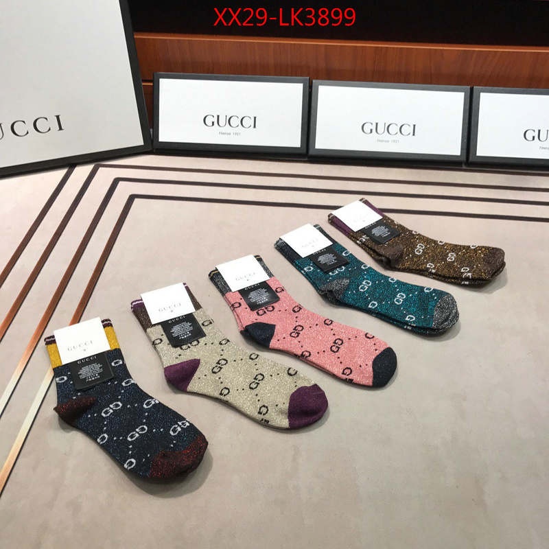 Sock-Gucci,perfect , ID: LK3899,$:29USD