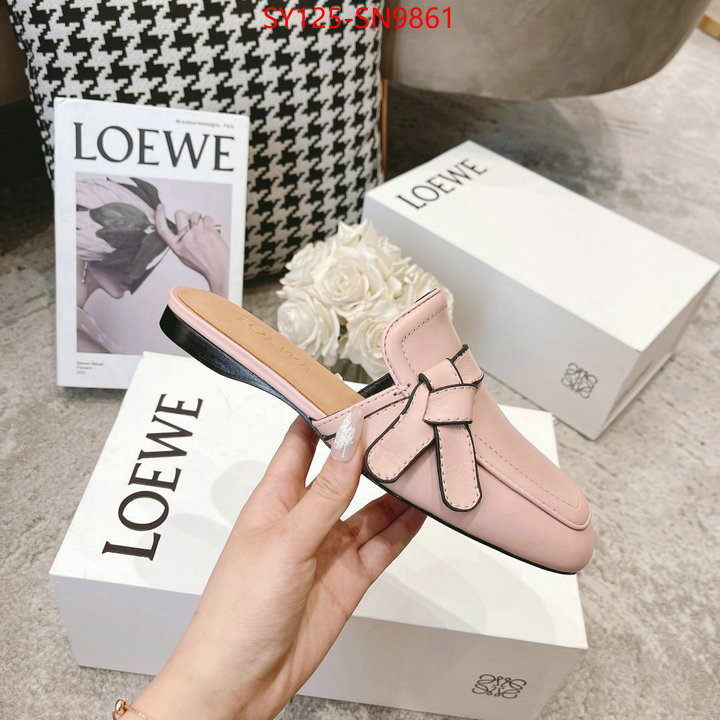 Women Shoes-Loewe,buy cheap , ID: SN9861,$: 125USD