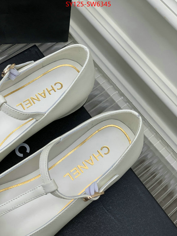 Women Shoes-Chanel,7 star quality designer replica , ID: SW6345,$: 125USD