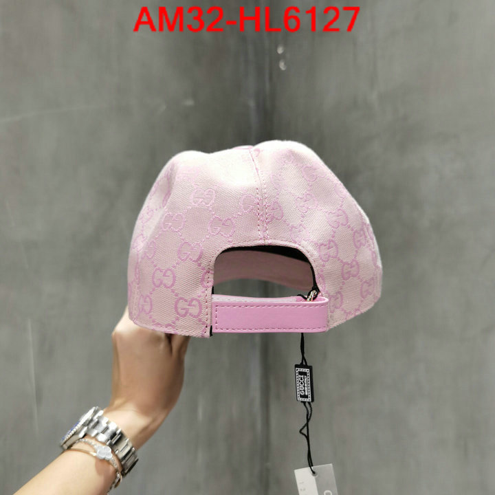 Cap (Hat)-Gucci,aaaaa quality replica , ID: HL6127,$: 32USD