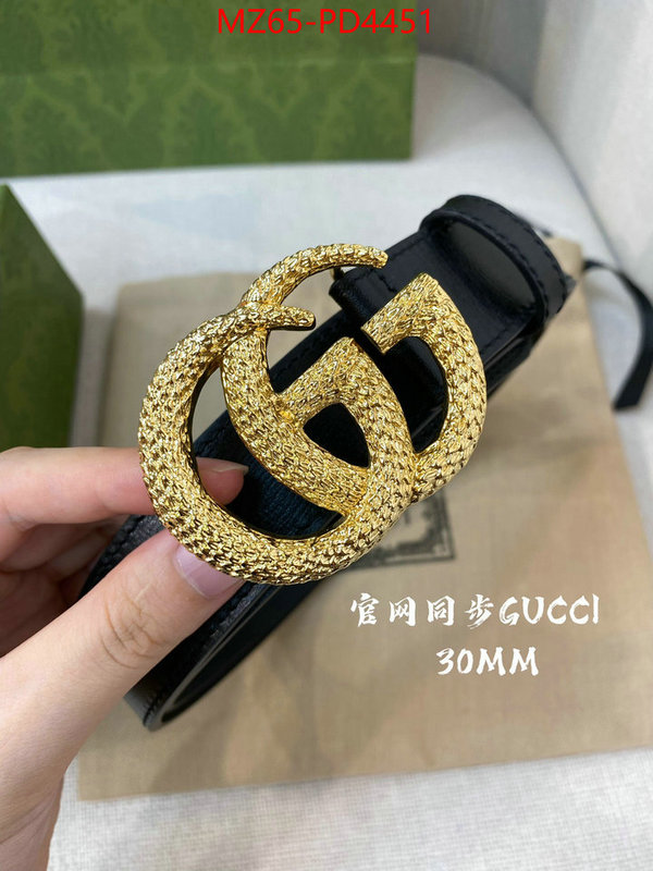 Belts-Gucci,the highest quality fake , ID: PD4451,$: 65USD