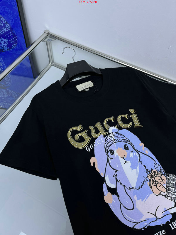 Clothing-Gucci,where quality designer replica , ID: CE5020,$: 75USD