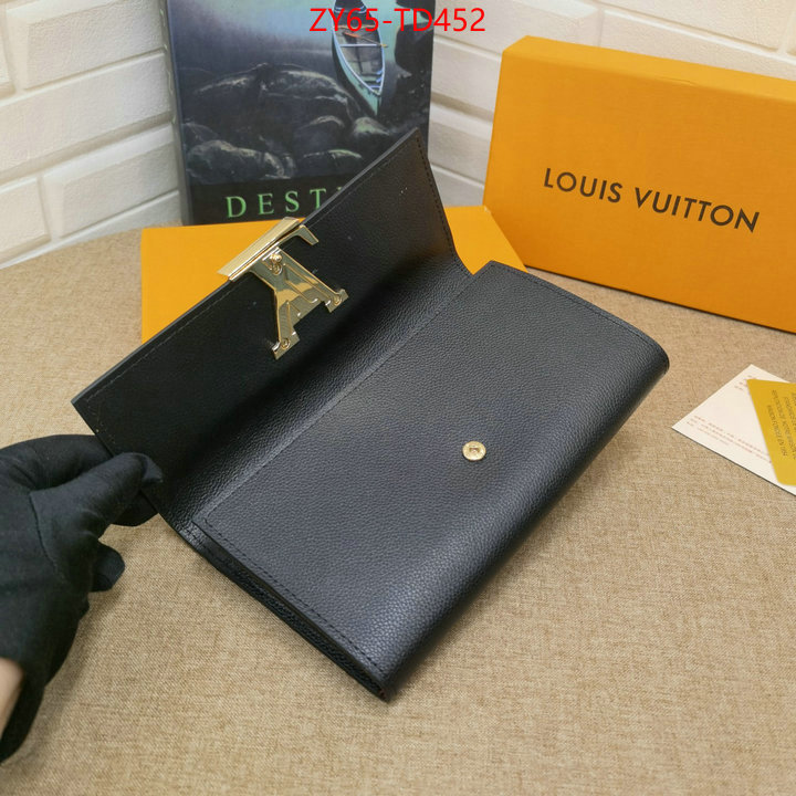 LV Bags(4A)-Wallet,ID: TD452,$: 65USD