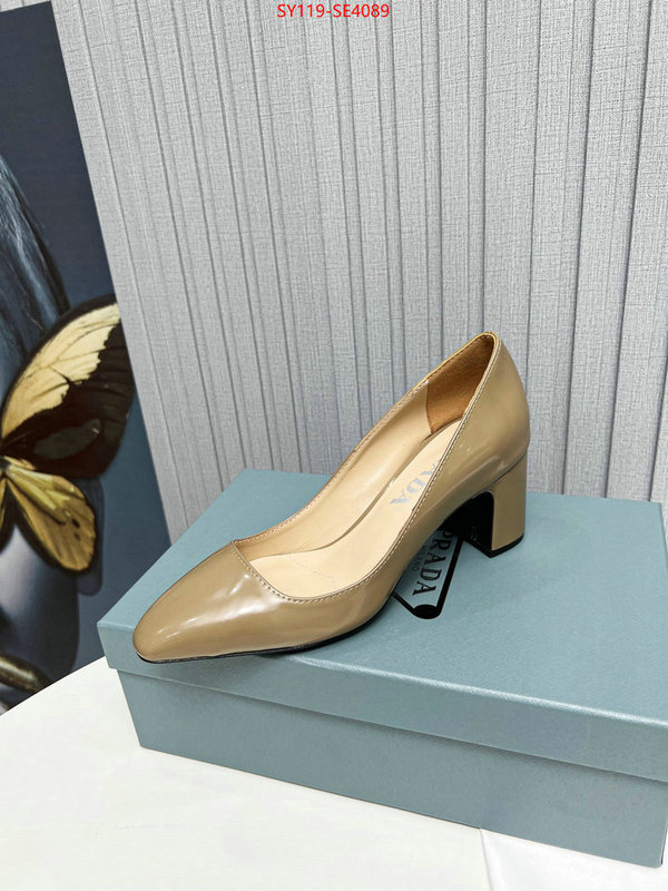 Women Shoes-Prada,the highest quality fake , ID: SE4089,$: 119USD