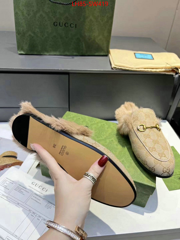 Women Shoes-Gucci,aaaaa+ quality replica , ID: SW419,$: 85USD